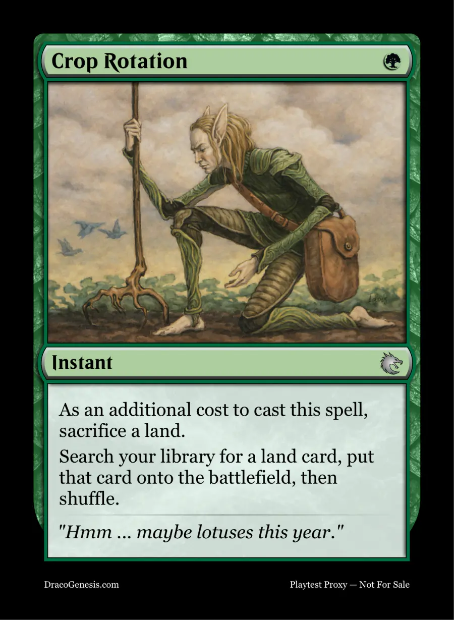 Crop Rotation